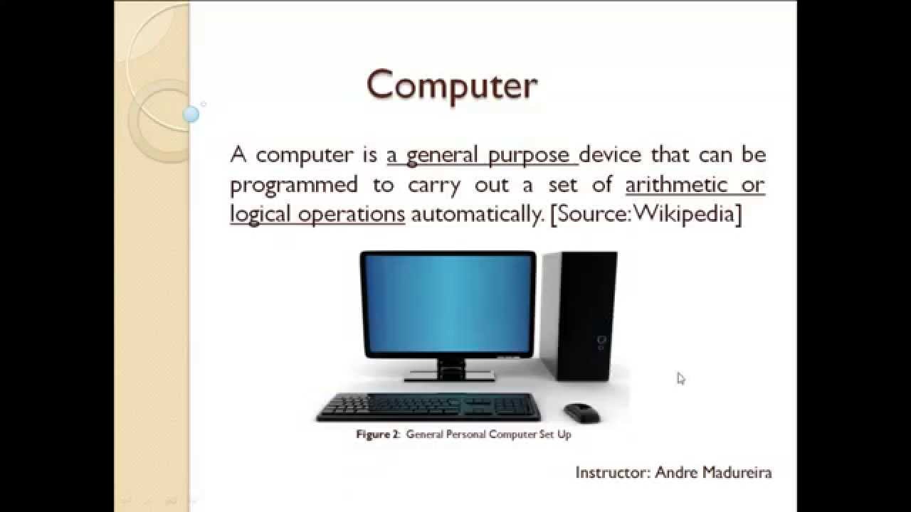 Computer information basic easy its